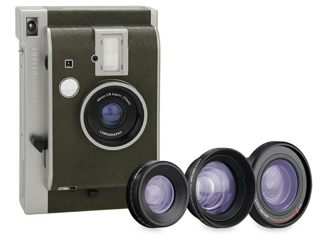 Lomography Lomo'Instant Oxford Edition Combo (LI800AG) polaroidni fotoaparat s trenutnim ispisom fotografije