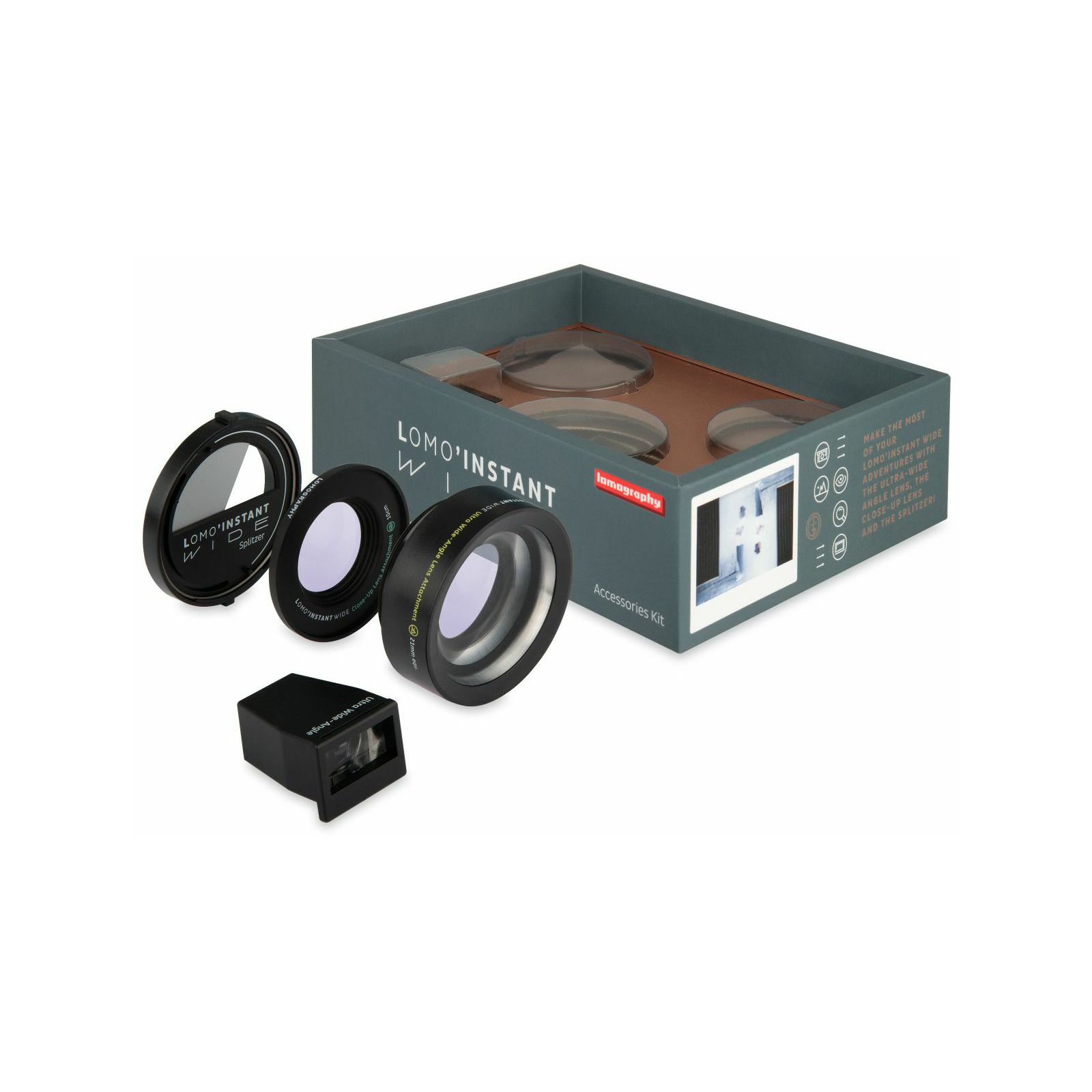 Lomography Lomo'Instant Wide Accessories Kit (Z200LI) za polaroidni fotoaparat