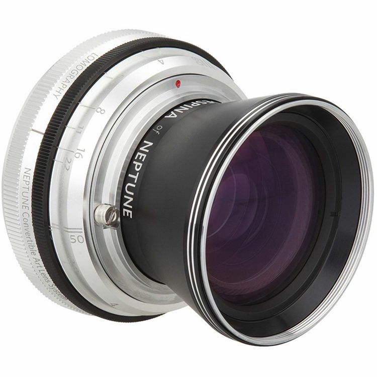 Lomography Neptune Convertible Art Lens System Silver Thalassa 35mm f/3.5 + Despina 50mm f/2.8 + Proteus 80mm f/4 komplet objektiva za Nikon FX (Z340N)