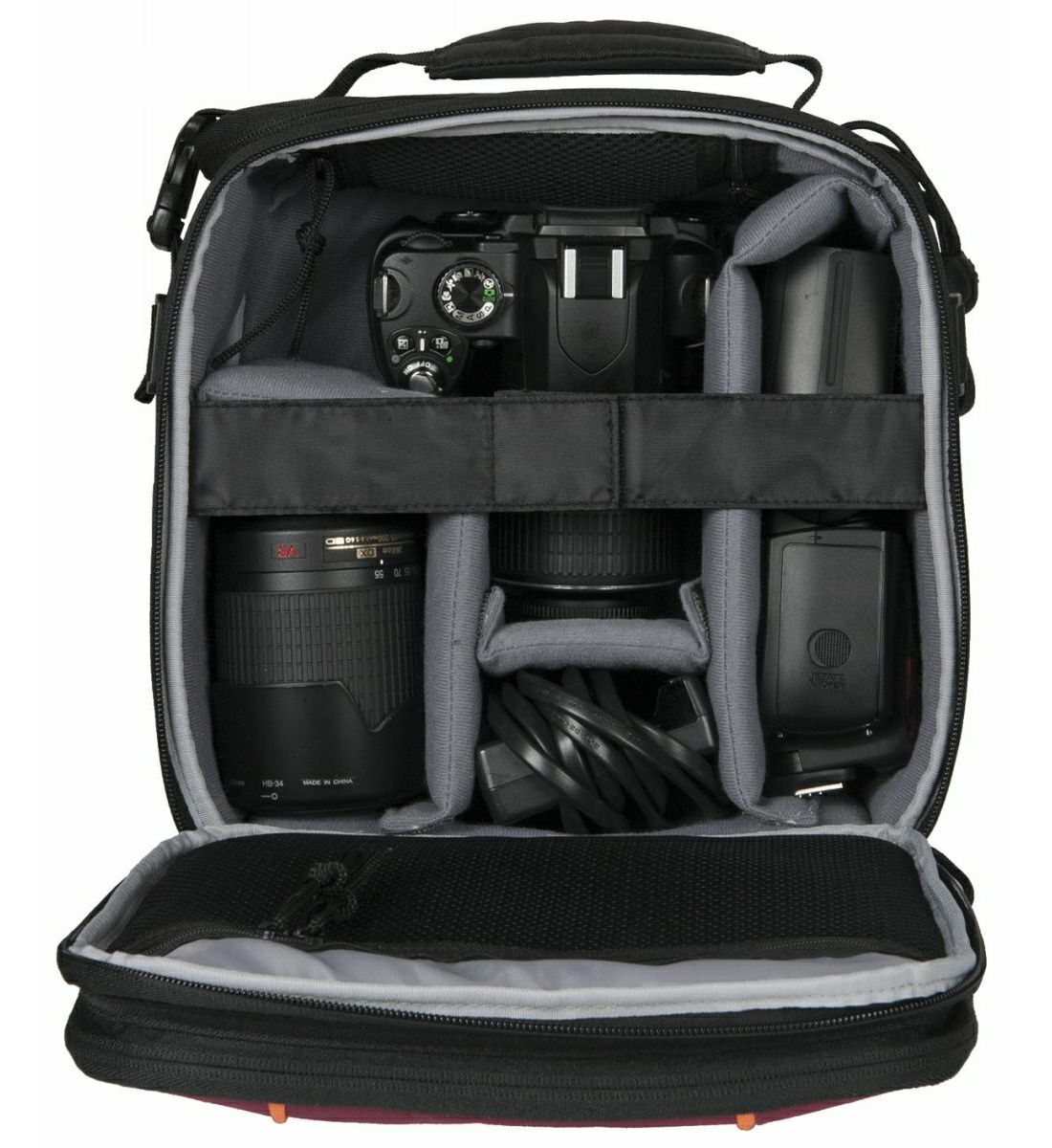 M-Rock MR5020-1 Cascade Black schwarz crna torba za DSLR fotoaparat Double access bag