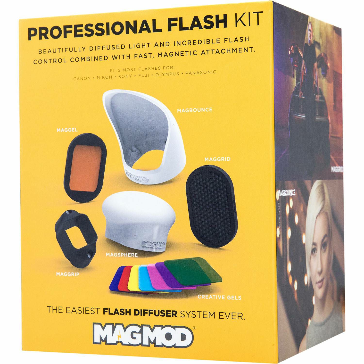 Magmod Proffesional kit komplet modifikatora za baterijske hot shoe bljeskalice