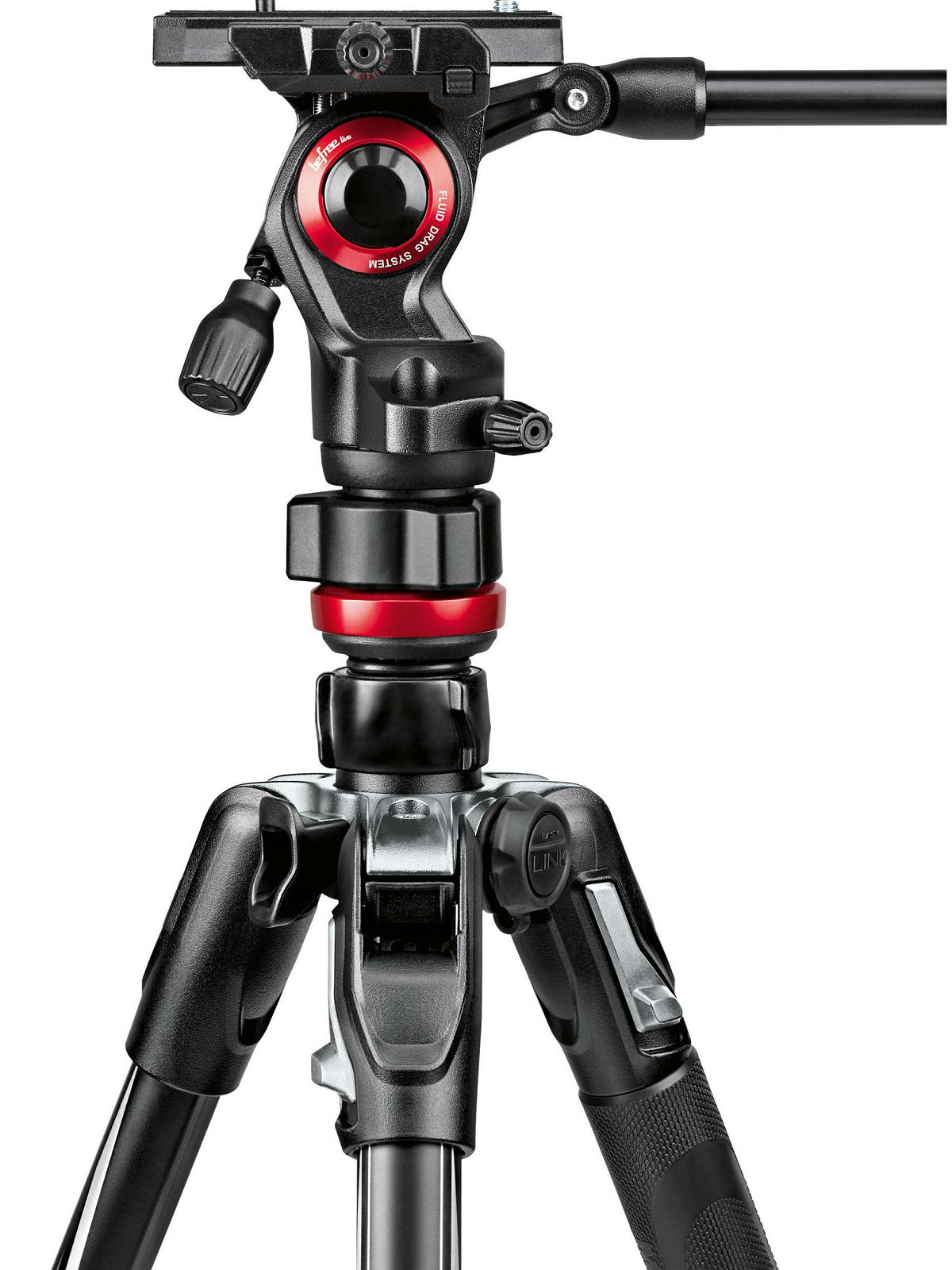 Manfrotto Befree Live MVKBFRT-LIVE 154.3cm 4kg Aluminum Video Tripod Kit with Twist Leg Locks aluminijski stativ s video glavom 2W