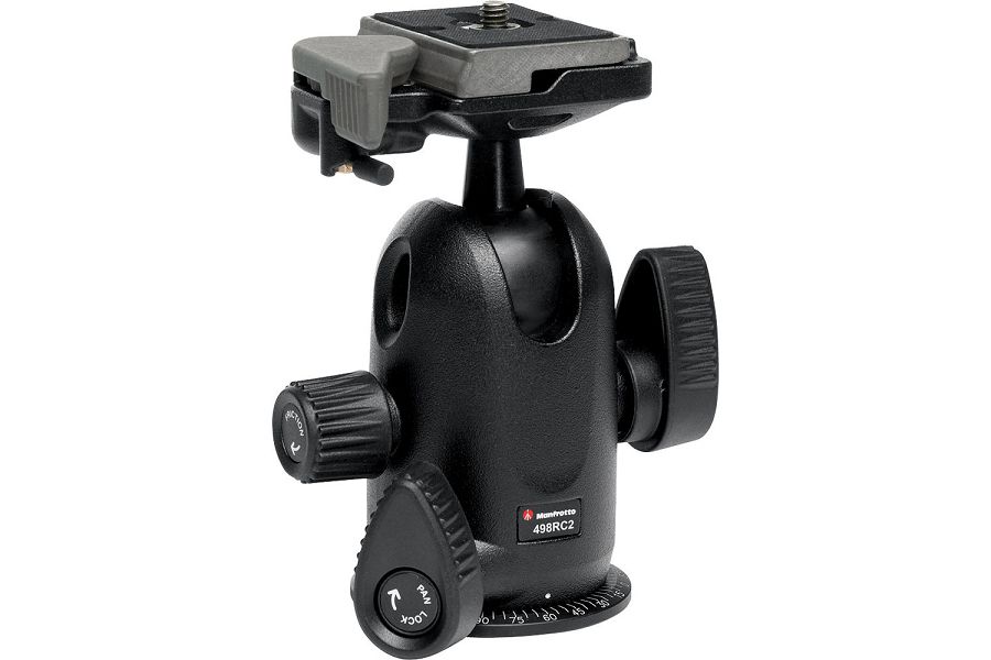 Manfrotto MIDI BALL HEAD W/ RC2 498RC2 kuglasta glava za stativ Ball-head