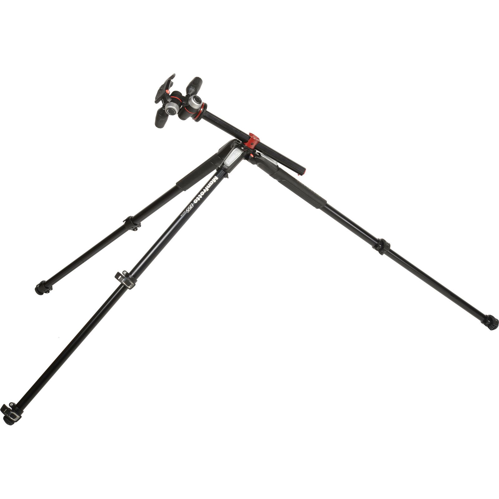 Manfrotto MK055XPRO3-3W Aluminum Tripod with 3-Way Pan/Tilt Head kit stativ + glava MHXPRO-3W X-PRO 3-Way Head