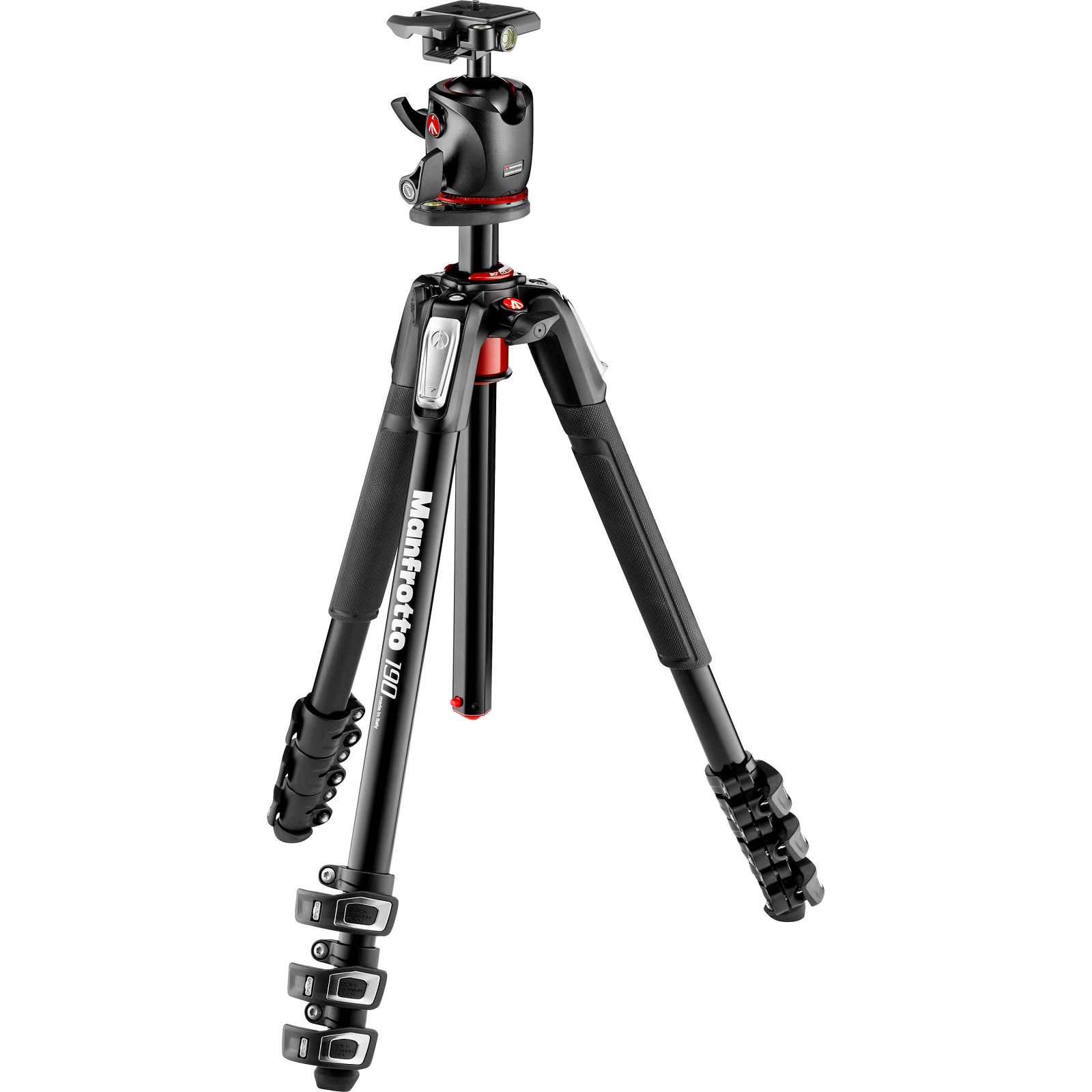 Manfrotto MK190XPRO4-BHQ2 160cm 7kg 4-section tripod aluminijski stativ + XPRO Ball Head kuglasta glava + 200PL QR plate