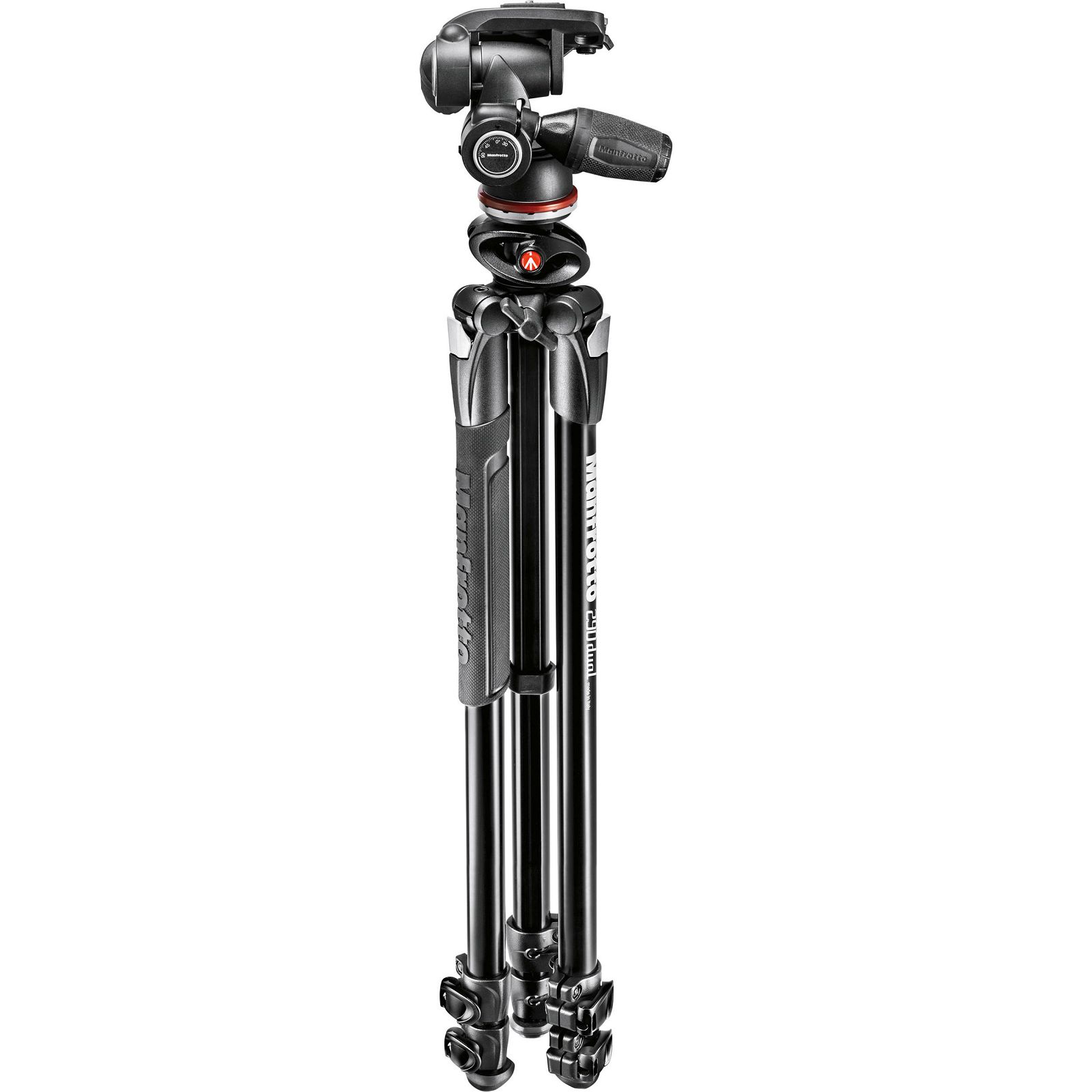 Manfrotto MK290DUA3-3W 165cm 5kg aluminijski stativ s MH804-3W 3-way glavom 290 Dual Aluminum Tripod with 3-Way Pan/Tilt Head