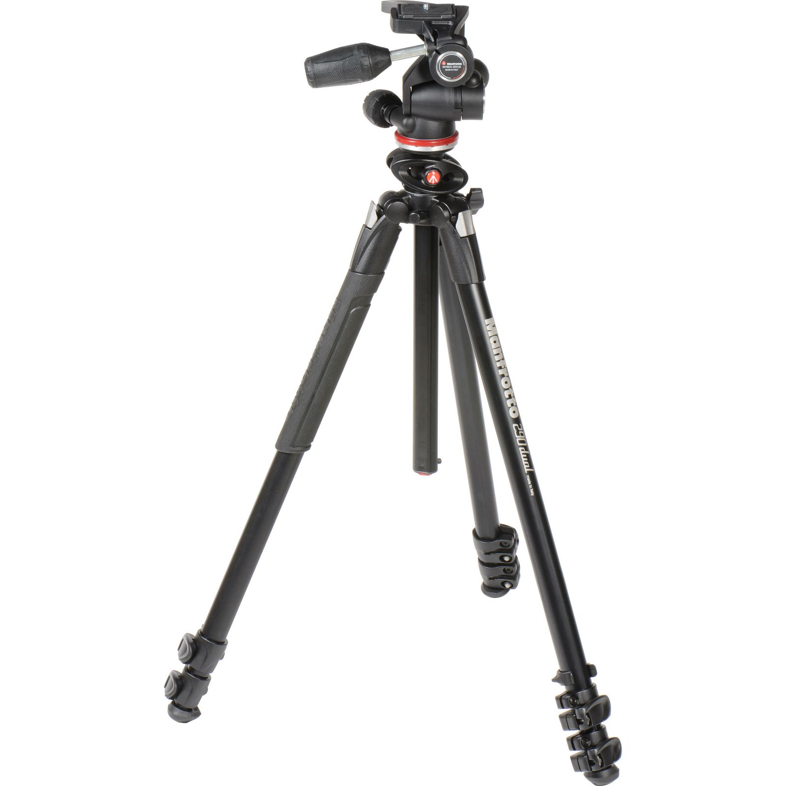 Manfrotto MK290DUA3-3W 165cm 5kg aluminijski stativ s MH804-3W 3-way glavom 290 Dual Aluminum Tripod with 3-Way Pan/Tilt Head