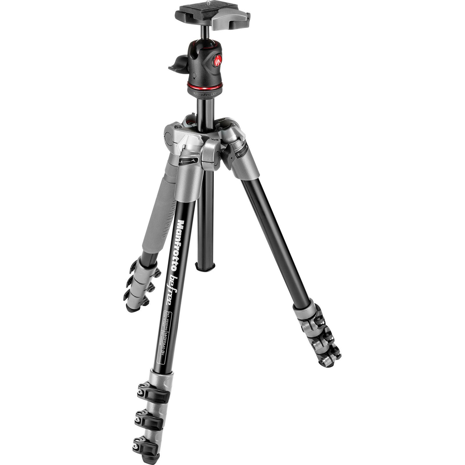 Manfrotto MKBFR1A4D-BH BeFree ONE 130cm 2.5kg Grey sivi stativ s kuglastom glavom