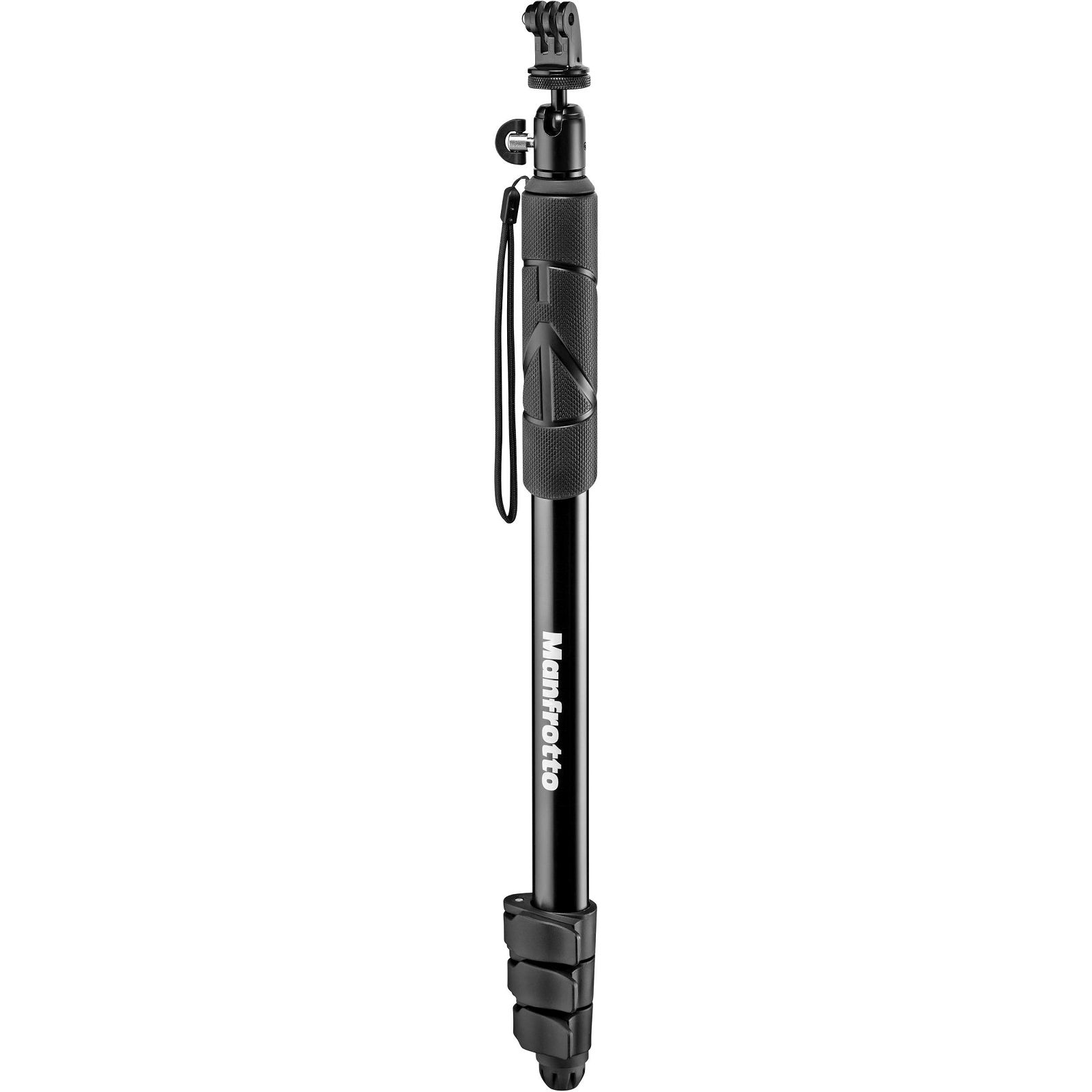 Manfrotto MPCOMPACT-BK 131cm 1kg Black Compact Extreme 2-in-1 Monopod and Pole selfie stick