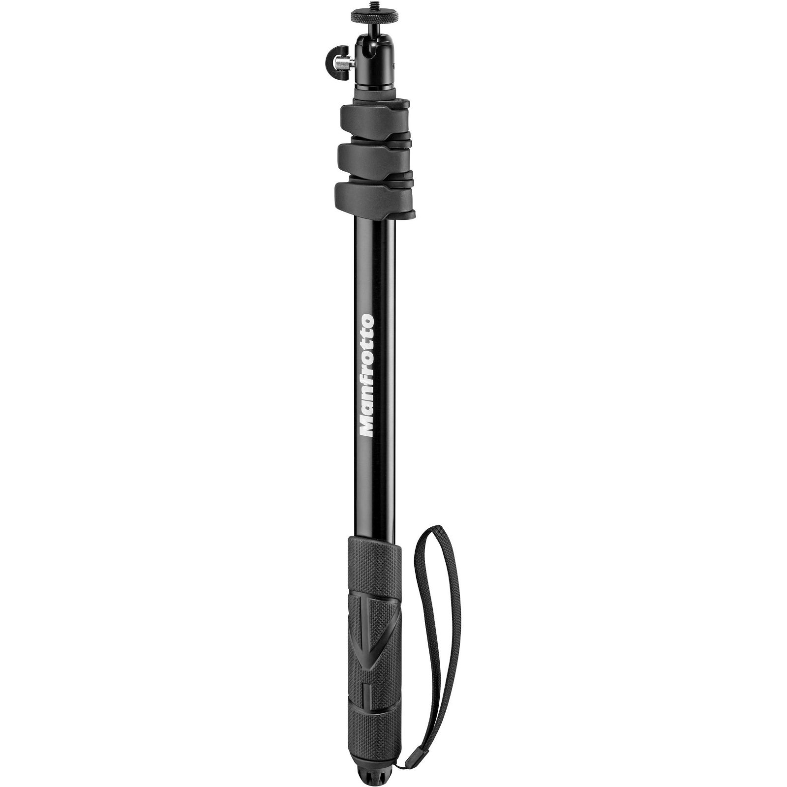 Manfrotto MPCOMPACT-BK 131cm 1kg Black Compact Extreme 2-in-1 Monopod and Pole selfie stick