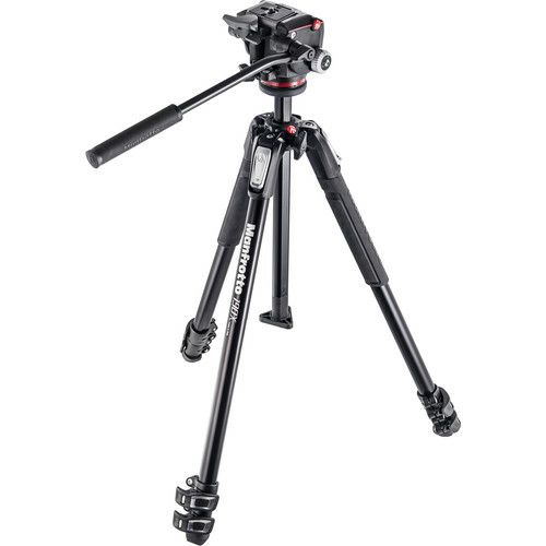 Manfrotto MK190X3-2W 170cm 4kg aluminijski stativ za fotoaparat i kameru + XPRO-2W fluidna video glava