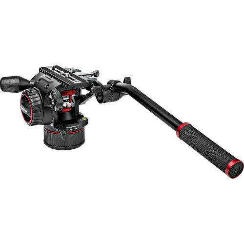 Manfrotto Nitrotech N8 Fluid Video Head fluidna video glava za snimanje s ravnom bazom (MVHN8AH)