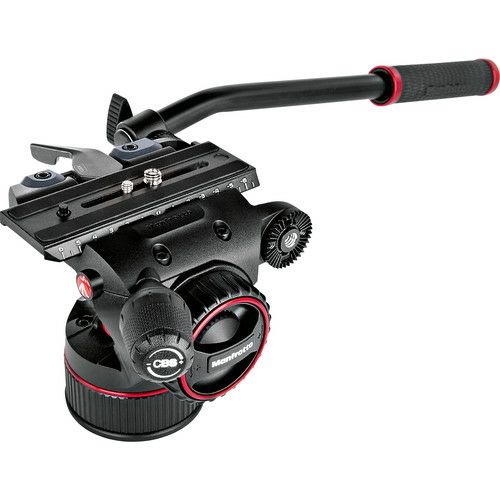 Manfrotto Nitrotech N8 Fluid Video Head fluidna video glava za snimanje s ravnom bazom (MVHN8AH)