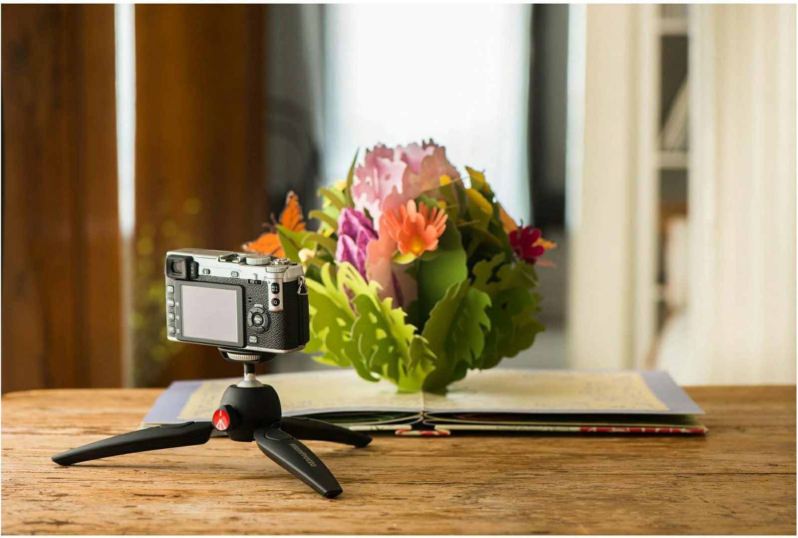 Manfrotto PIXI Evo Mini Tripod Black 19.5cm 2.5kg MTPIXIEVO-BK