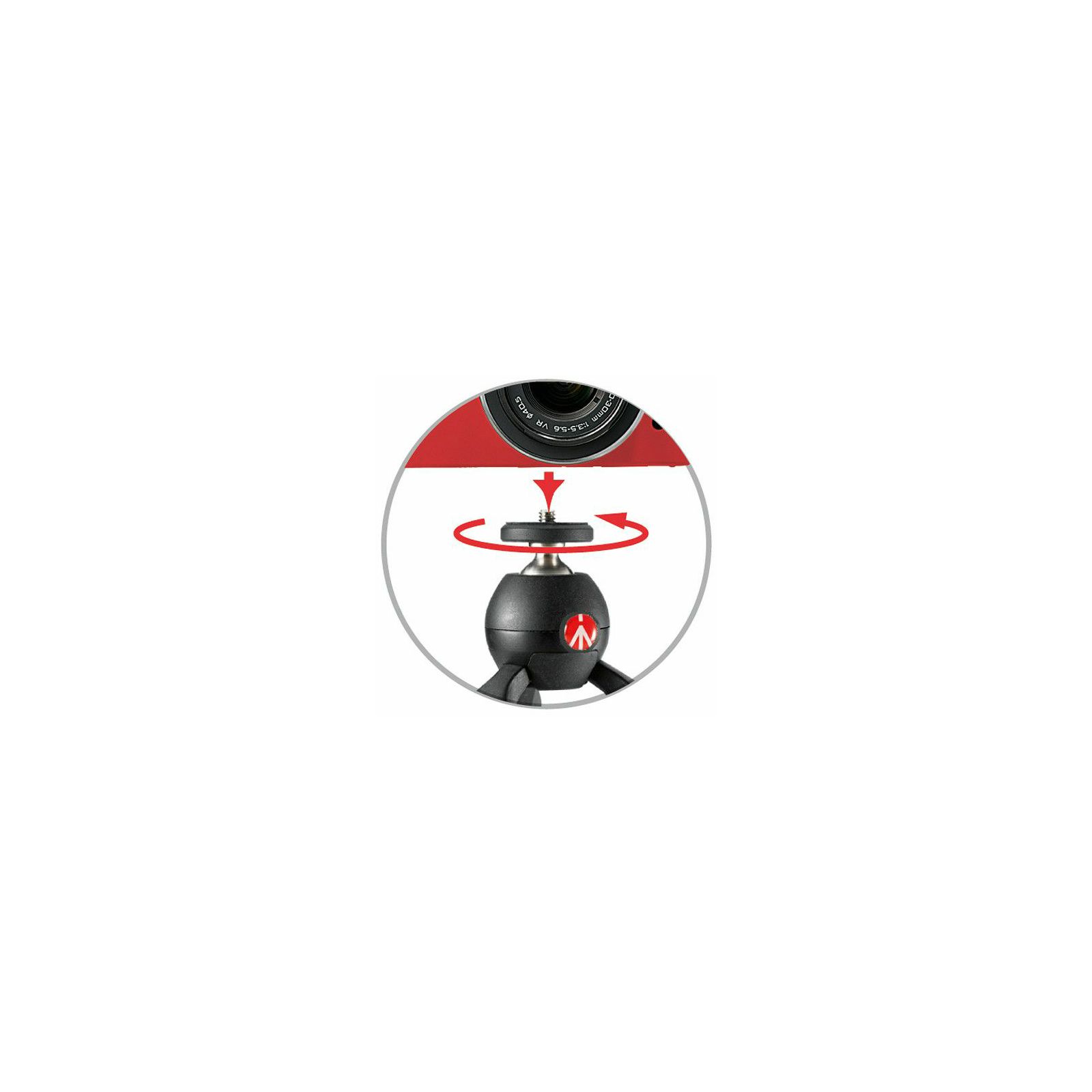 Manfrotto MTPIXI-B PIXI Mini Tripod Black crni stolni stativ za fotoaparat