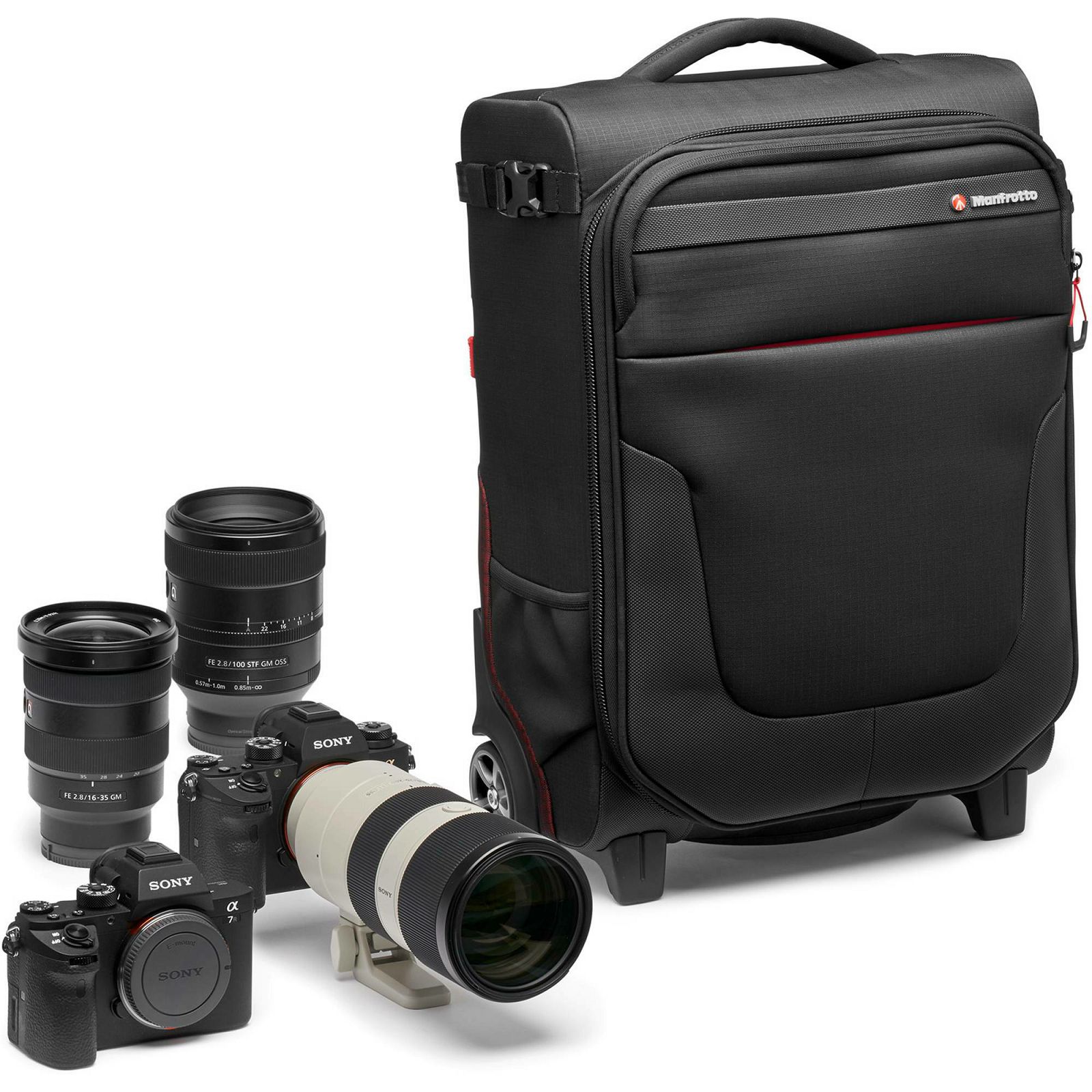 Manfrotto Pro Light Reloader Air-50 PL Carry-On Camera Roller Bag Black kufer za foto opremu (MB PL-RL-A50)