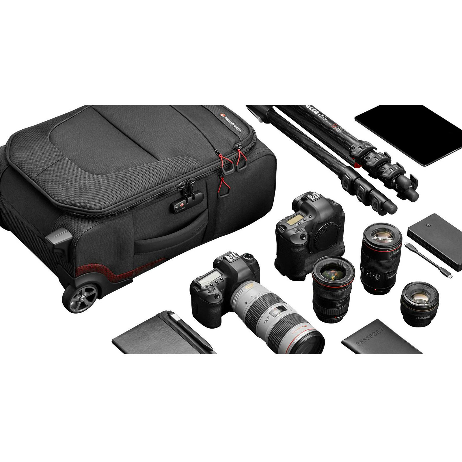 Manfrotto Pro Light Reloader Air-50 PL Carry-On Camera Roller Bag Black kufer za foto opremu (MB PL-RL-A50)