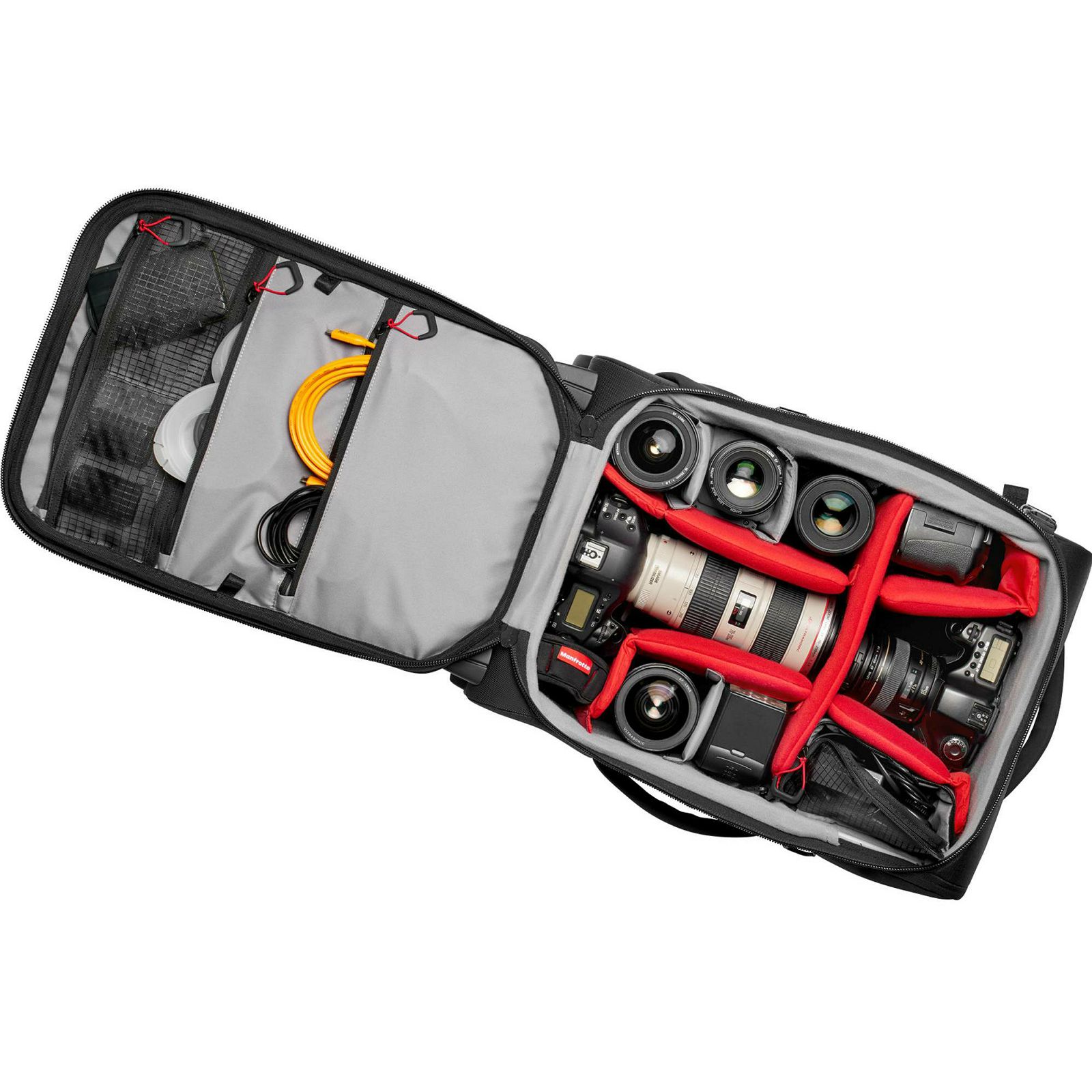 Manfrotto Pro Light Reloader Air-55 PL Carry-On Camera Roller Bag Black kufer za foto opremu (MB PL-RL-A55)