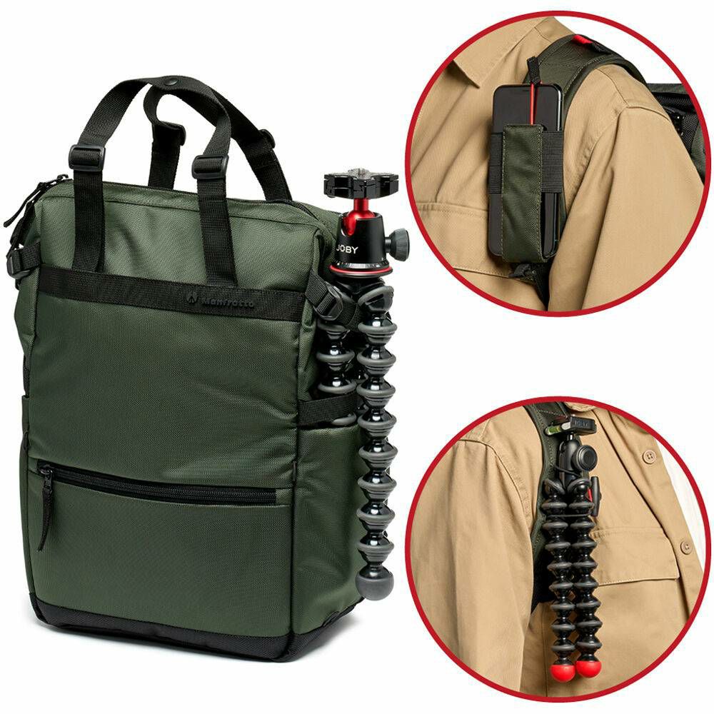 Manfrotto Street Convertible Tote Bag 12L Green ruksak (MB MS2-CT)