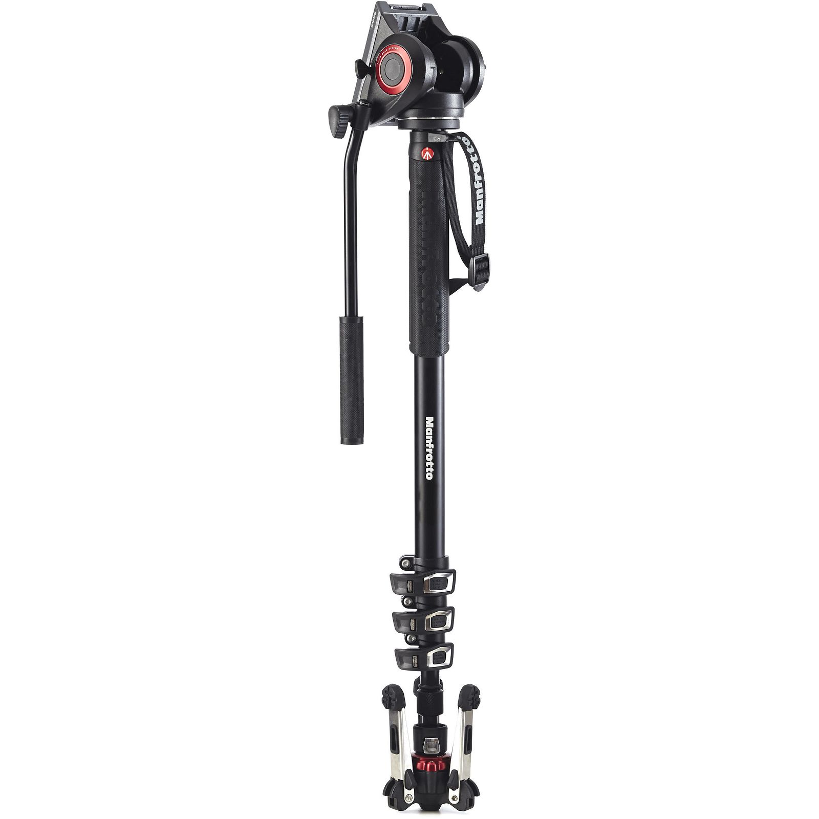 Manfrotto XPRO 203cm 5kg 4 section video monopod + fluidna glava MVH500AH Fluid head FLUIDTECH base MVMXPRO500