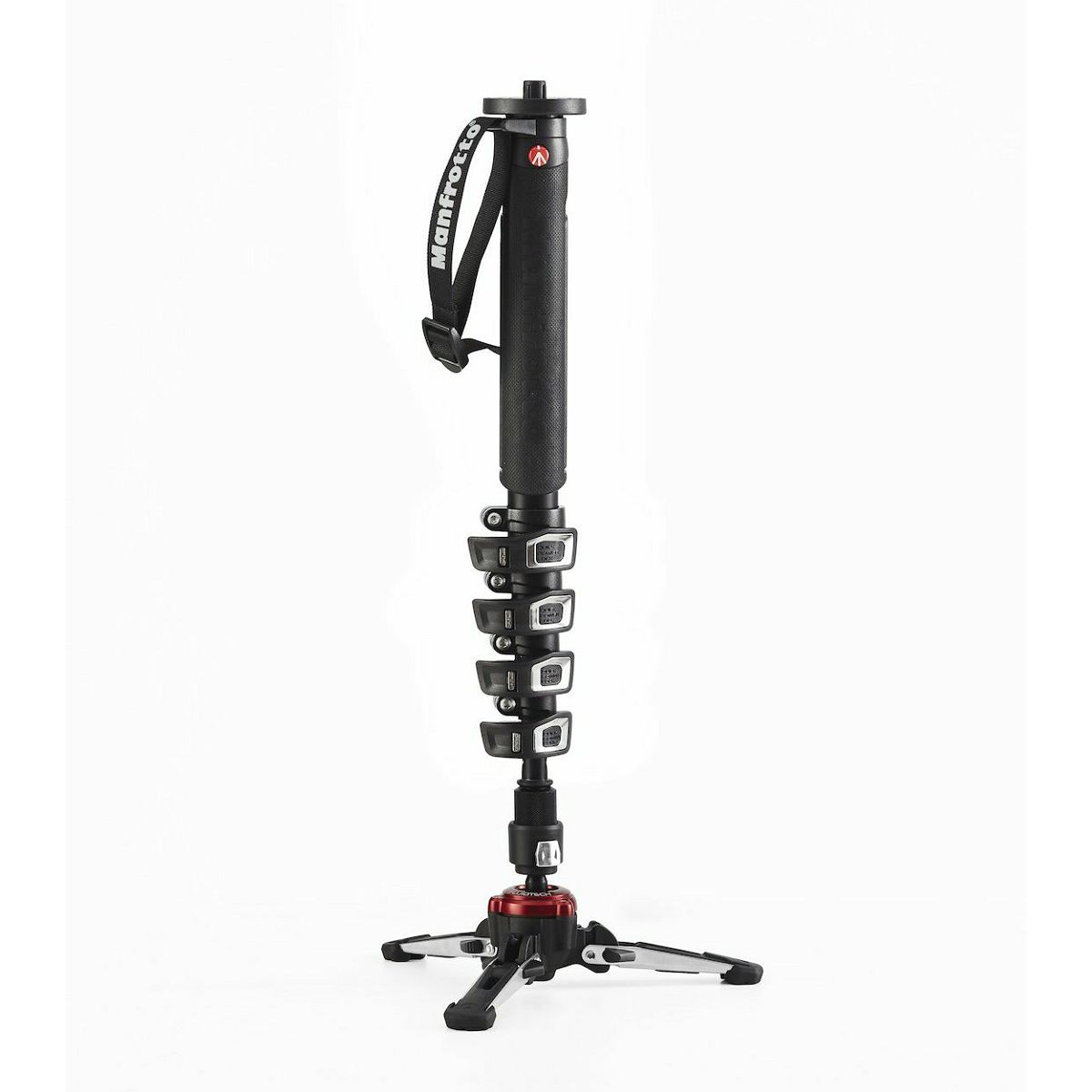 Manfrotto XPRO MVMXPROA5 153cm 6kg aluminijski 4-sekcijski fluidni video monopod s bazom Fluidtech