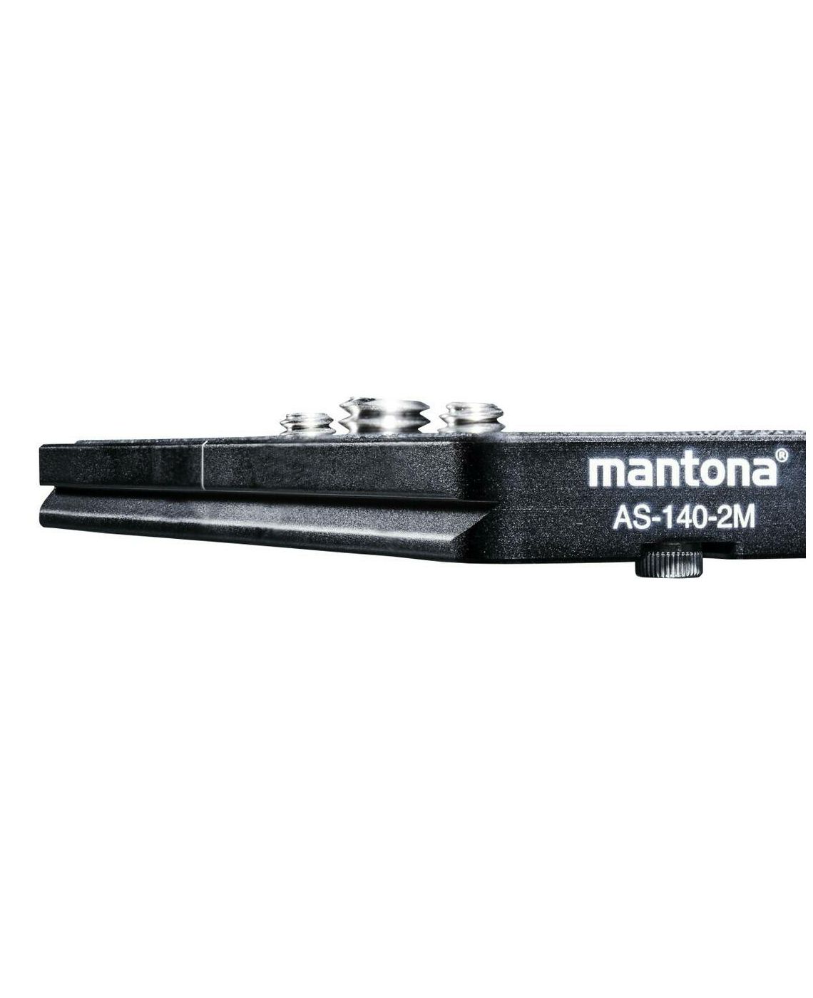 Mantona AS-140-2M Quick Release Plate 140x38x10mm Arca-swiss pločica za glavu stativa