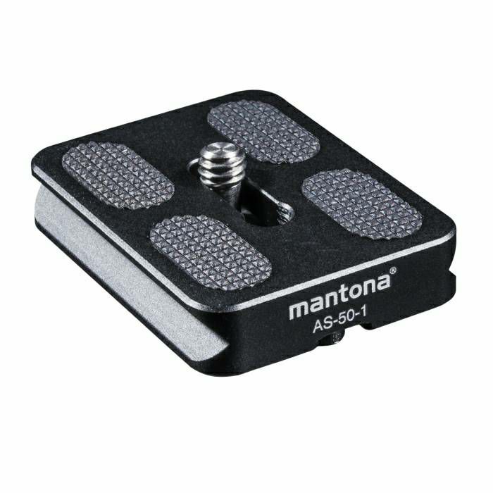 Mantona AS-50-1 Quick Release Plate 50x38mm Arca-swiss pločica za glavu stativa (21461)