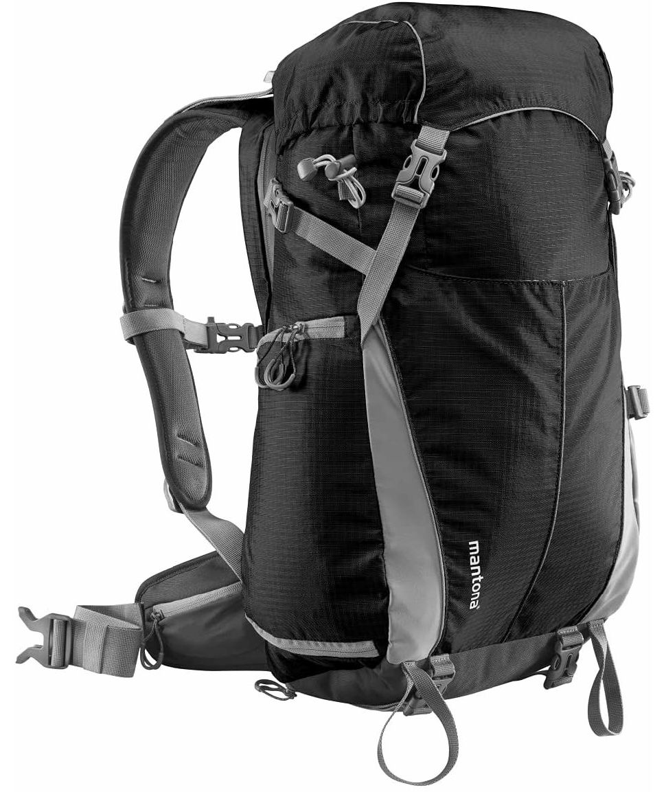 Mantona elements Outdoor Backpack ruksak za DSLR i dodatnu opremu black crna