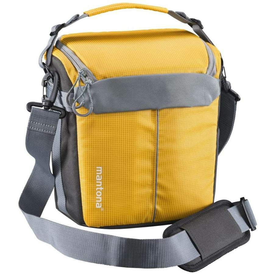 Mantona Elements Outdoor Backpack with Bag ruksak s torbom za DSLR i dodatnu opremu orange narančasta