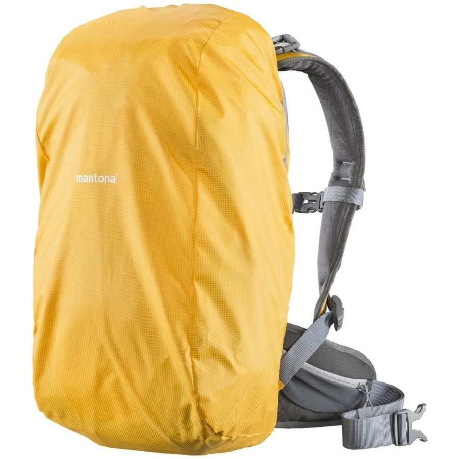 Mantona Elements Outdoor Backpack with Bag ruksak s torbom za DSLR i dodatnu opremu orange narančasta