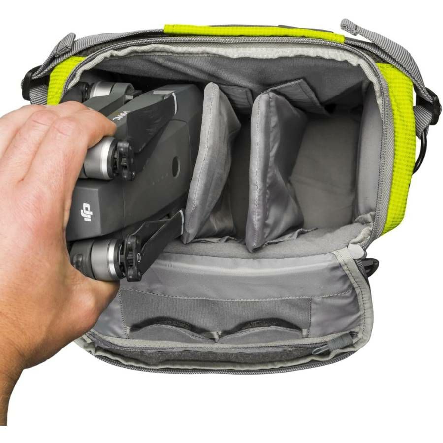 Mantona Elements Outdoor Backpack with Bag ruksak s torbom za DSLR i dodatnu opremu light green svijetlozelena