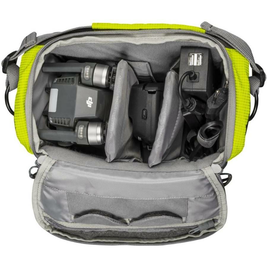 Mantona Elements Outdoor Backpack with Bag ruksak s torbom za DSLR i dodatnu opremu light green svijetlozelena