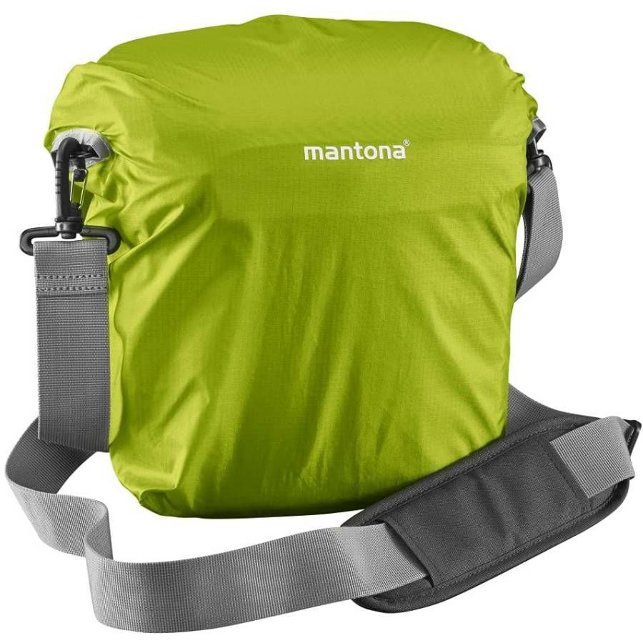 Mantona Elements Outdoor Backpack with Bag ruksak s torbom za DSLR i dodatnu opremu light green svijetlozelena