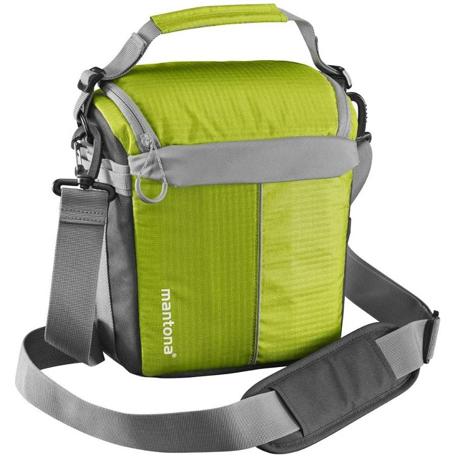 Mantona Elements Outdoor Backpack with Bag ruksak s torbom za DSLR i dodatnu opremu light green svijetlozelena