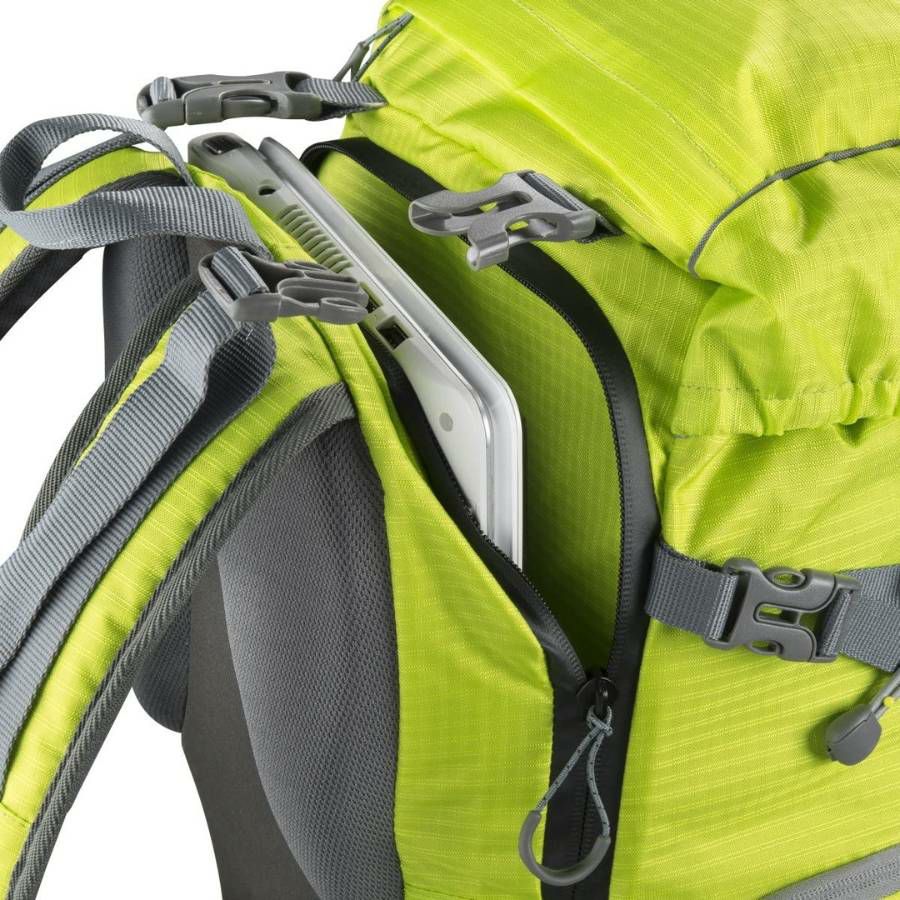 Mantona Elements Outdoor Backpack with Bag ruksak s torbom za DSLR i dodatnu opremu light green svijetlozelena