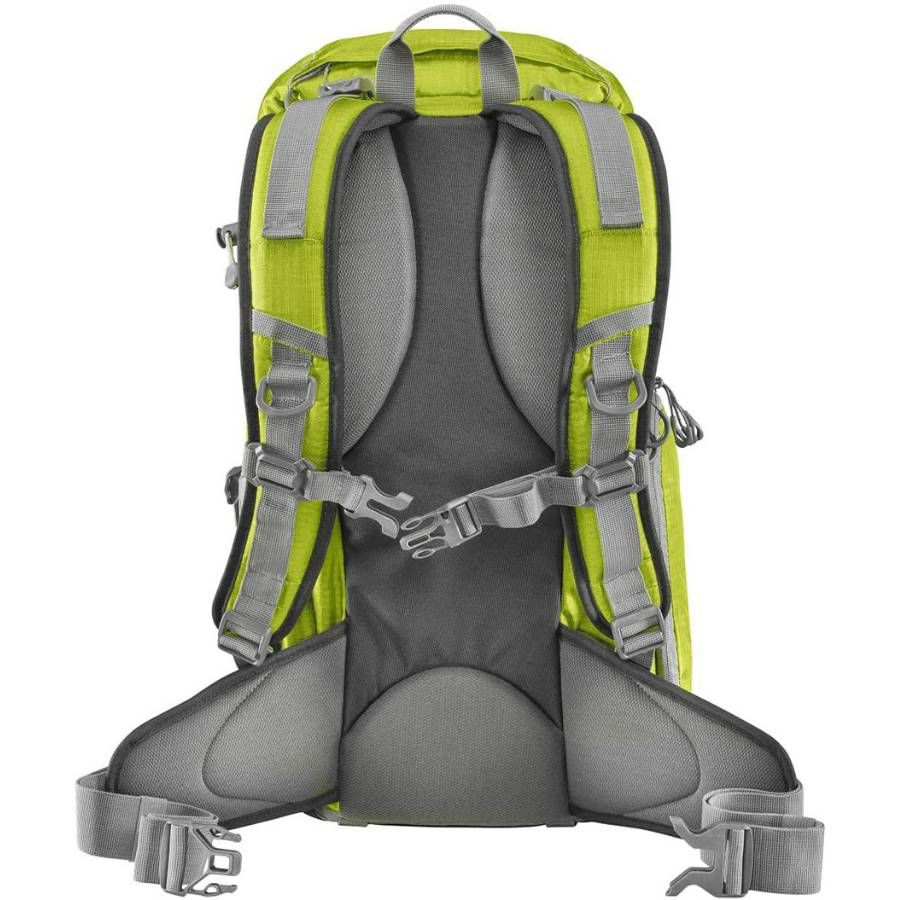 Mantona Elements Outdoor Backpack with Bag ruksak s torbom za DSLR i dodatnu opremu light green svijetlozelena