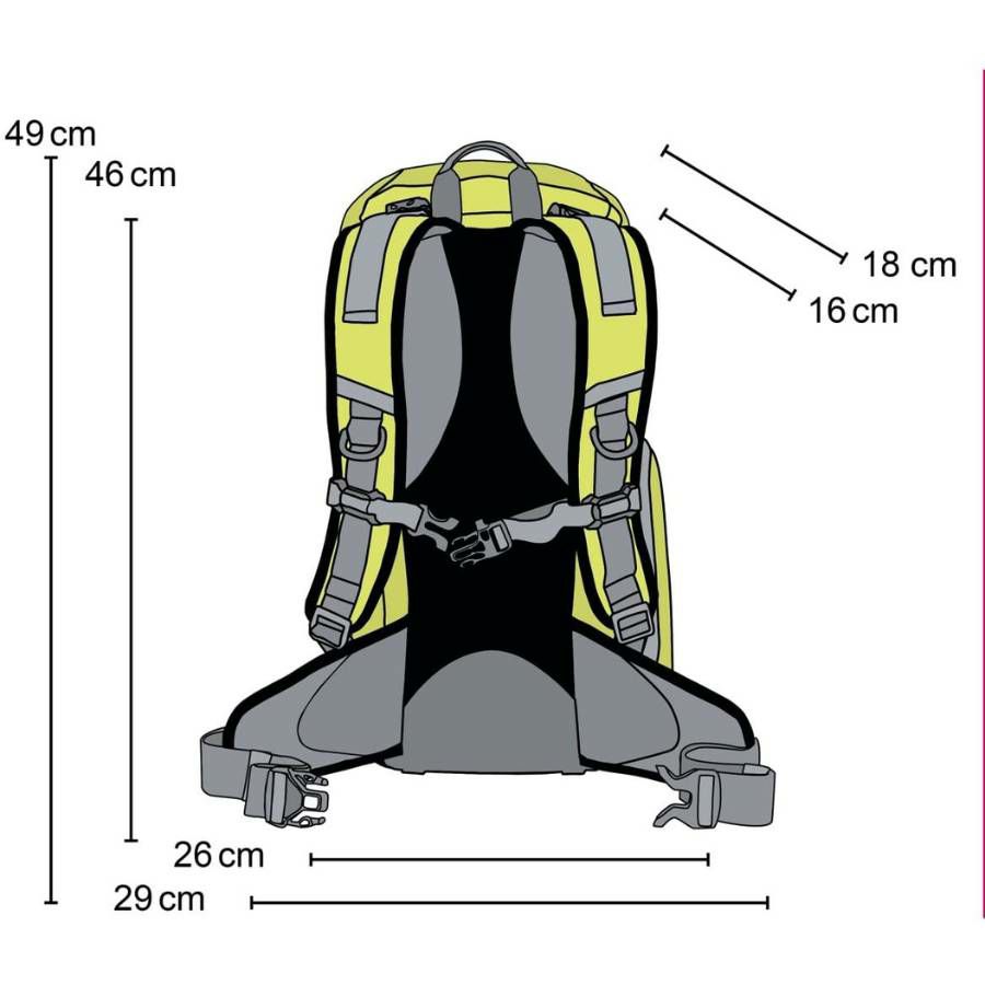 Mantona Elements Outdoor Backpack with Bag ruksak s torbom za DSLR i dodatnu opremu light green svijetlozelena