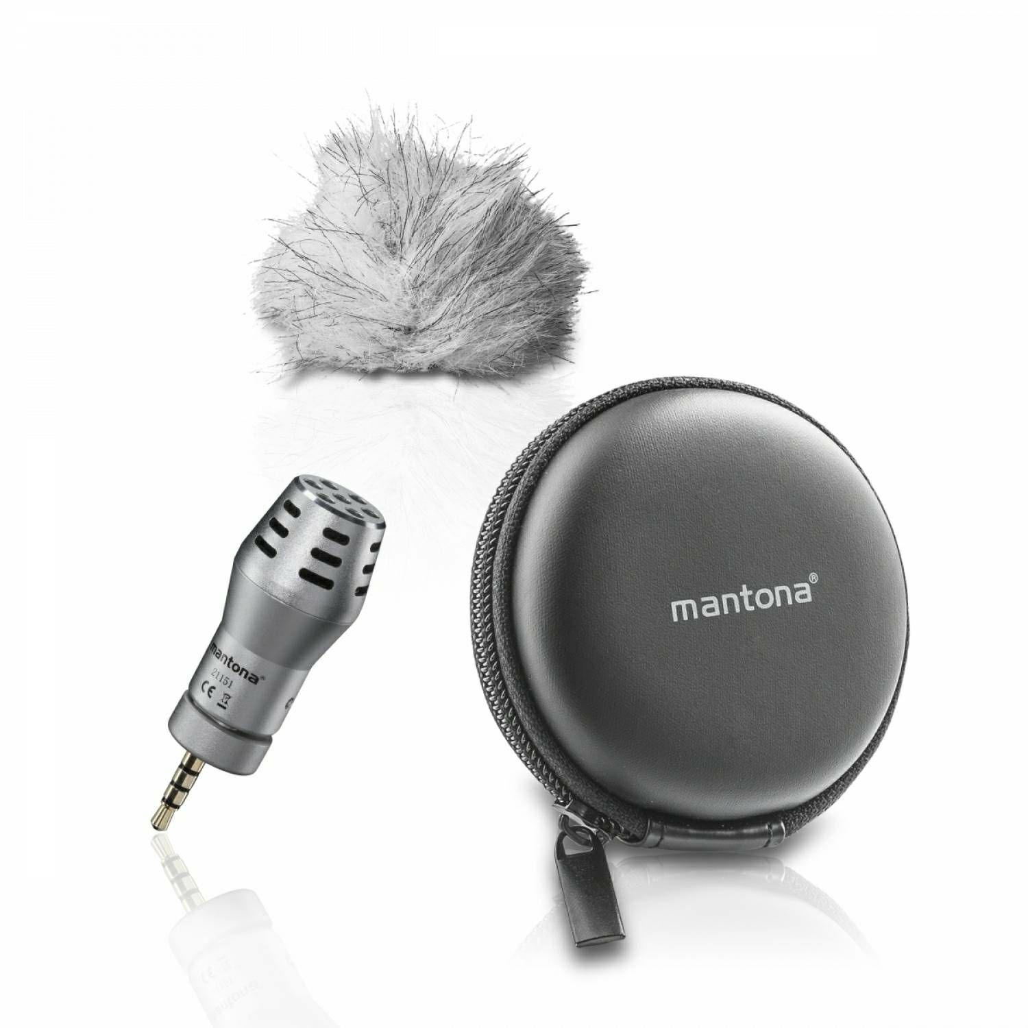 Mantona Microphone for Smartphone mikrofon za mobitel (21151)