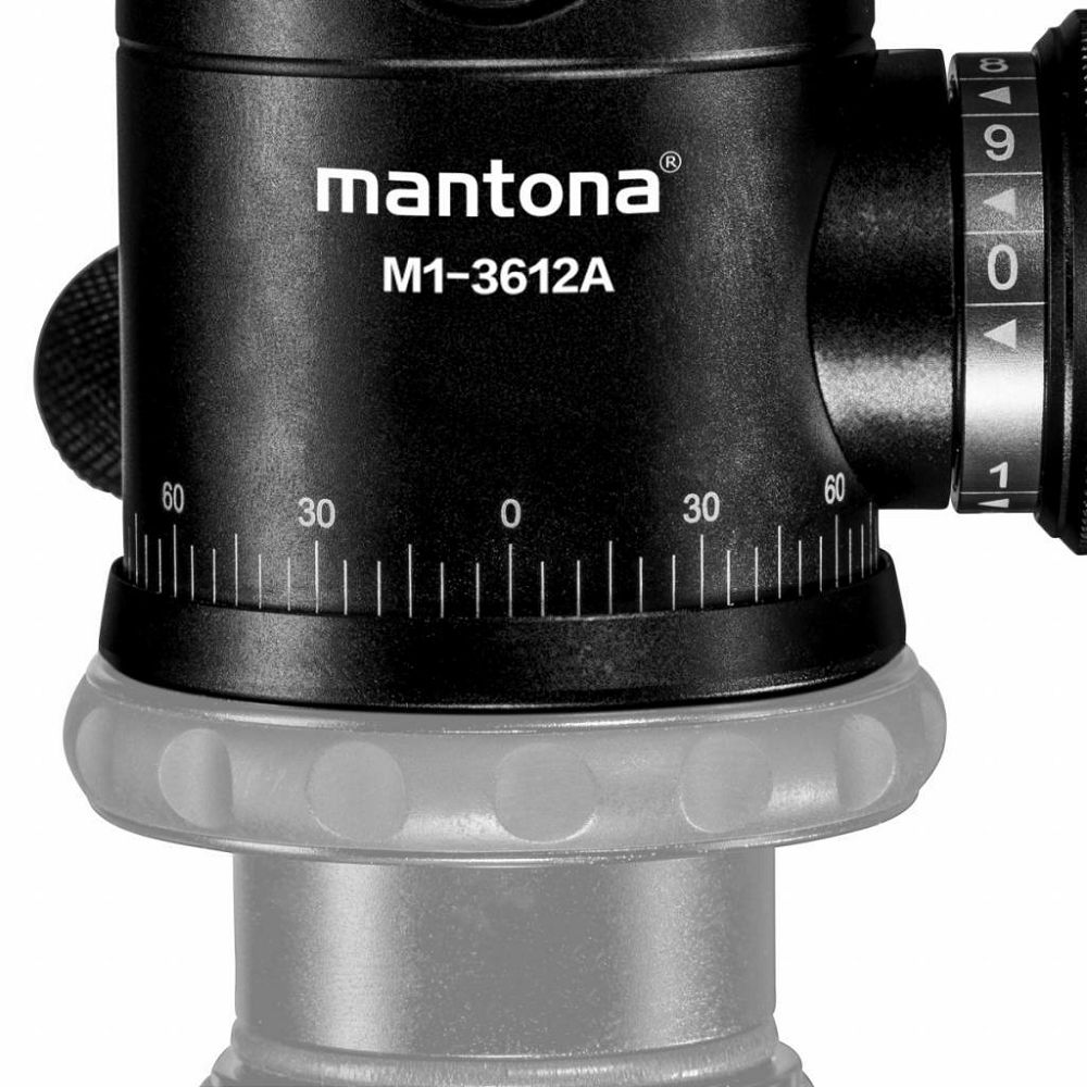Mantona Onyx 8 Ball Head kuglasta glava 8kg 360 panoramska mogućnost 