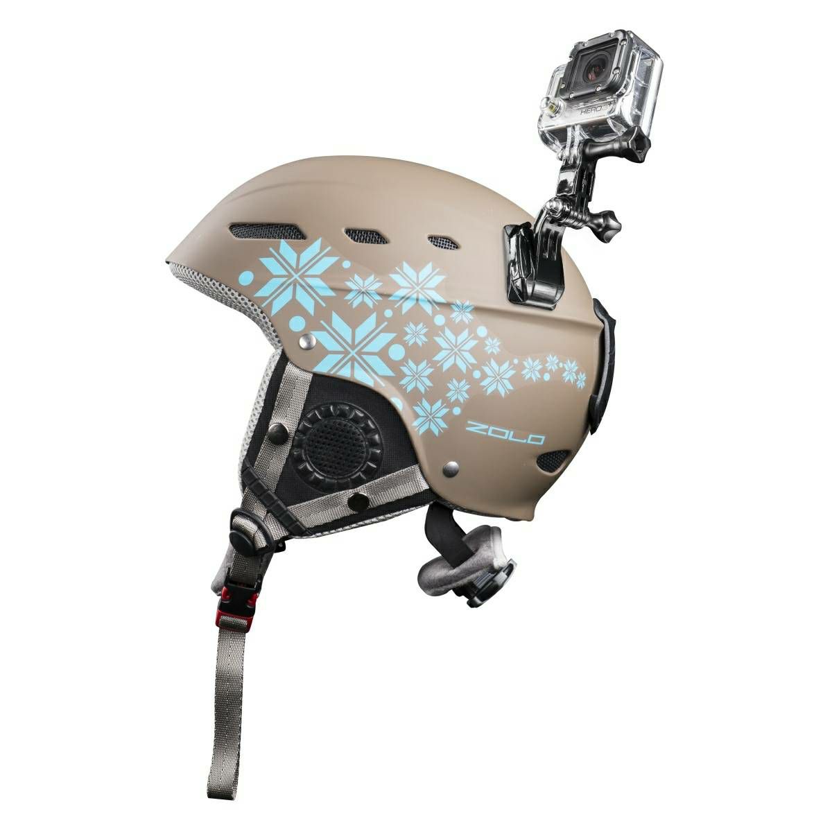 Mantona set za montiranje na kacigu Helmet Mounting za GoPro (20235)