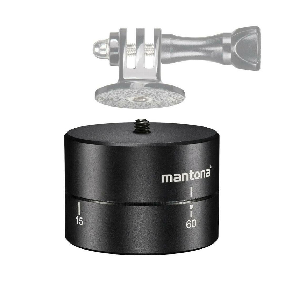 Mantona Turnaround 360 Degree Tripod Head rotirajuća panoramska glava 360° 800g