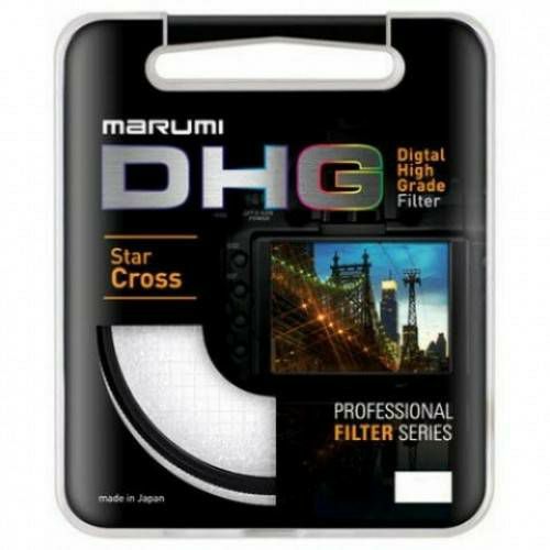 Marumi DHG Star Cross 4X 62mm pattern effect filter za objektiv s zvijezdastim efektom svijetla