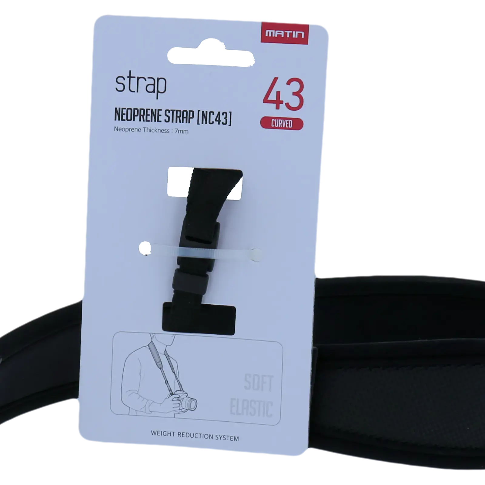 Matin Neck Strap de Luxe Curved Neoprene 43mm M-6780H (M06780) remen za nošenje DSLR fotoaparata oko vrata