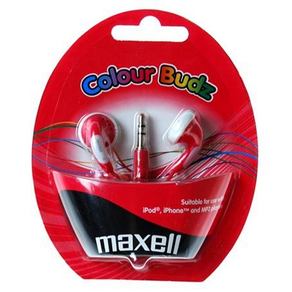 Maxell Stereo colour slušalice, crvene