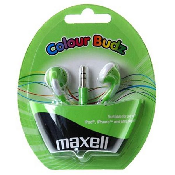 Maxell Stereo colour slušalice, zelene