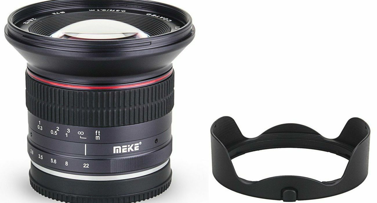 Meike 12mm f/2.8 ultra širokokutni objektiv za Olympus Panasonic MFT ultra-wide-angle lens