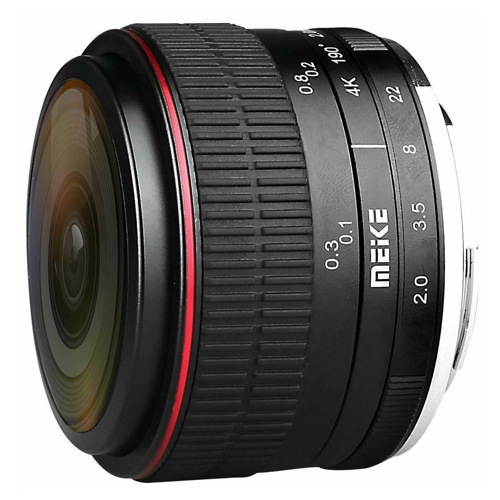 Meike 6.5mm f/2 fisheye objektiv za Fujifilm X-mount Fish-Eye lens