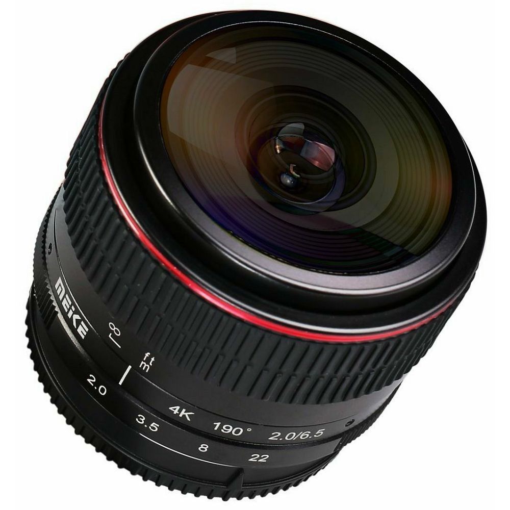 Meike 6.5mm f/2 fisheye objektiv za Fujifilm X-mount Fish-Eye lens