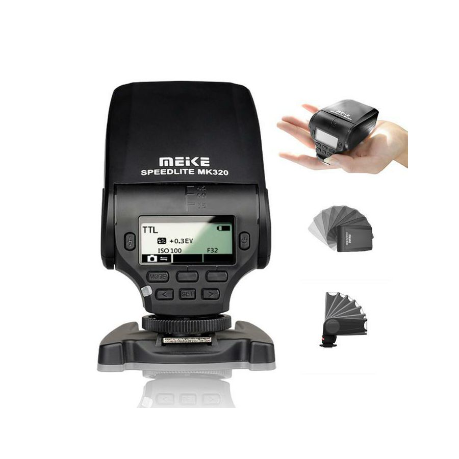 MeiKe MK-320 TTL flash Speedlite bljeskalica blic za Sony A7 A7R A7S A7 II A77 II A6000 NEX-6 A58 A99 RX1 RX1R RX10 RX100 II RX100 III