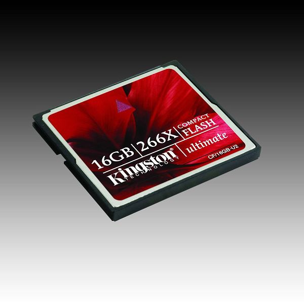 Memory ( flash cards ) KINGSTON NAND Flash Compact Flash 16GB 266x, 1pcs